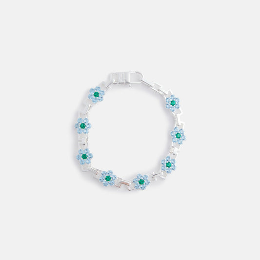 Men Kith Hatton Labs Daisy Bracelet - Silver / Topaz