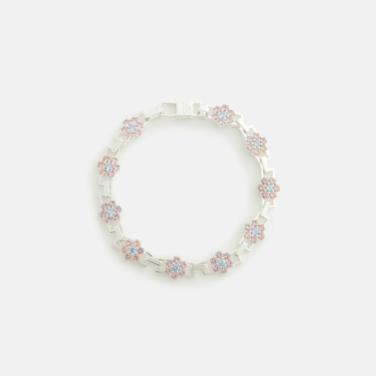 Men Kith Hatton Labs Daisy Bracelet - Silver / Morganite