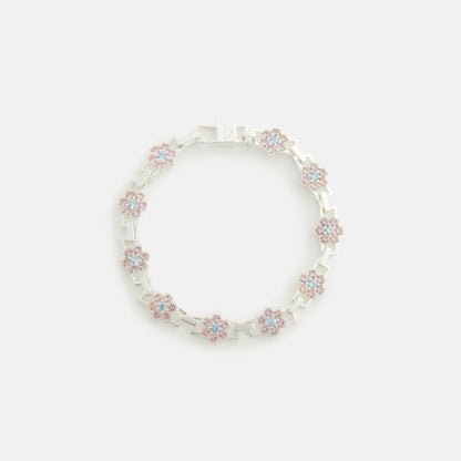 Men Kith Hatton Labs Daisy Bracelet - Silver / Morganite