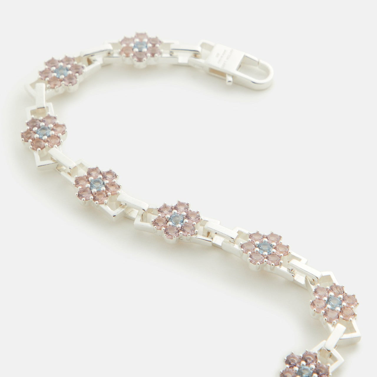 Men Kith Hatton Labs Daisy Bracelet - Silver / Morganite