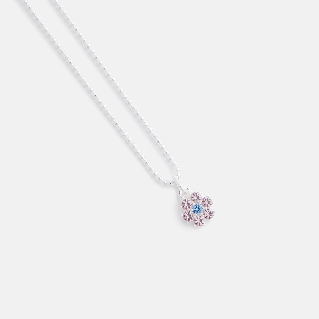 Men Kith Hatton Labs Daisy Pendant - Silver / Morganite