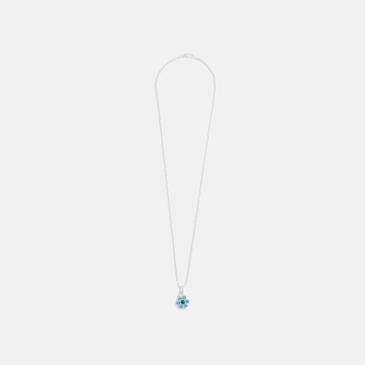 Men Kith Hatton Labs Daisy Pendant - Silver / Topaz