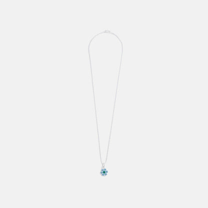 Men Kith Hatton Labs Daisy Pendant - Silver / Topaz