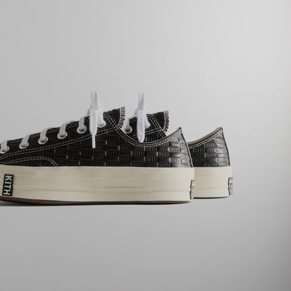 Women|Men Kith Kith for Converse Chuck Taylor All Star 1970 Ox - Black / Egret / Whit