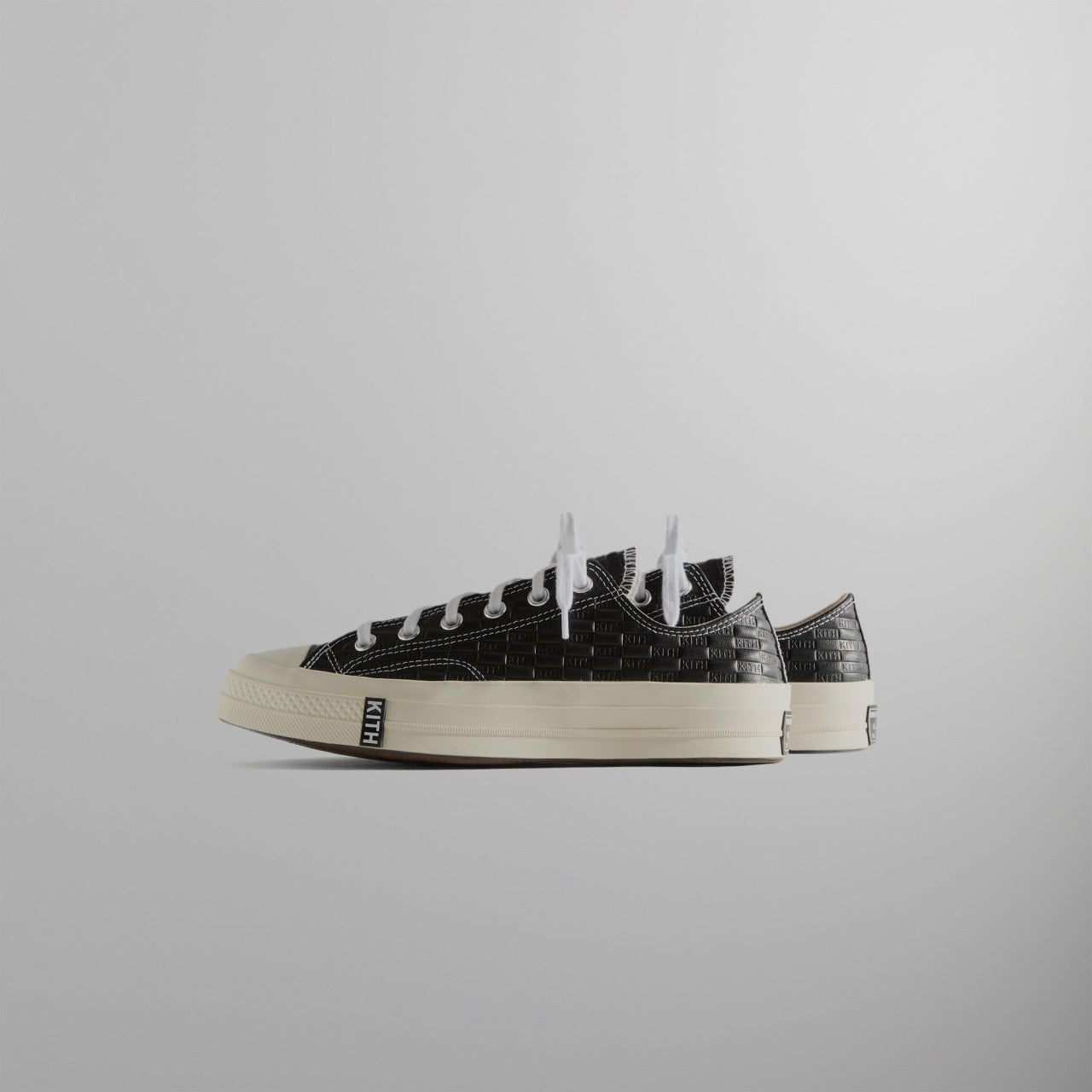 Women|Men Kith Kith for Converse Chuck Taylor All Star 1970 Ox - Black / Egret / Whit