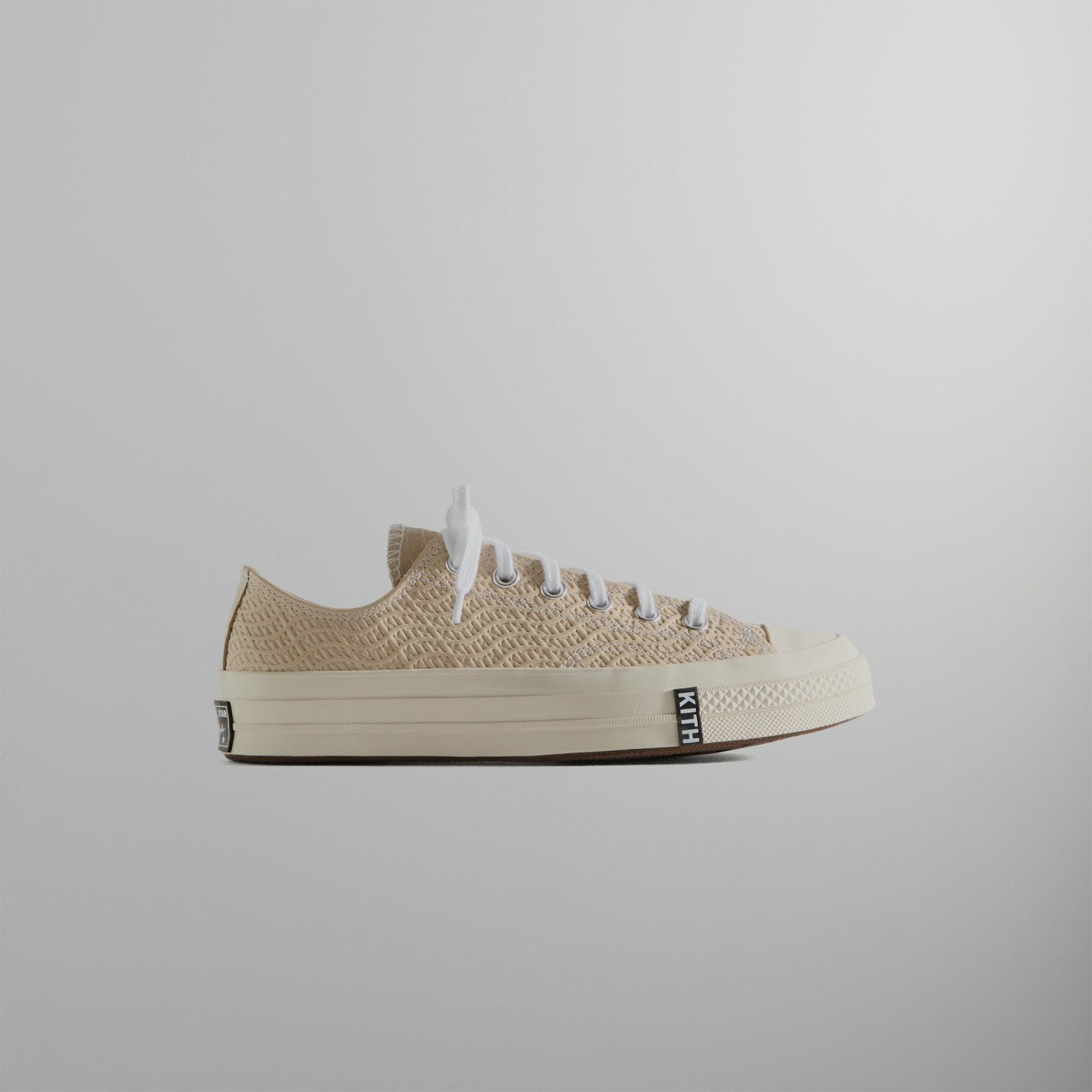 Men|Women Kith Kith for Converse Chuck Taylor All Star 1970 Ox - Egret / White / Blac