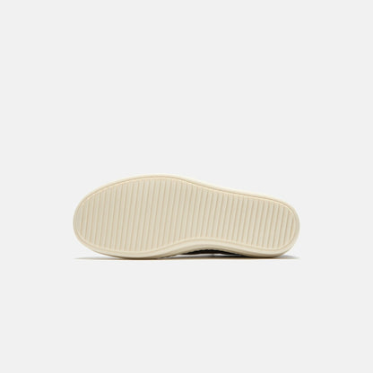 Women Kith Rick Owens WMNS Vintage Sneaks - Dark Dust / Milk