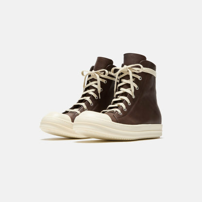 Men Kith Rick Owens Porterville Sneakers - Saddle / Milk