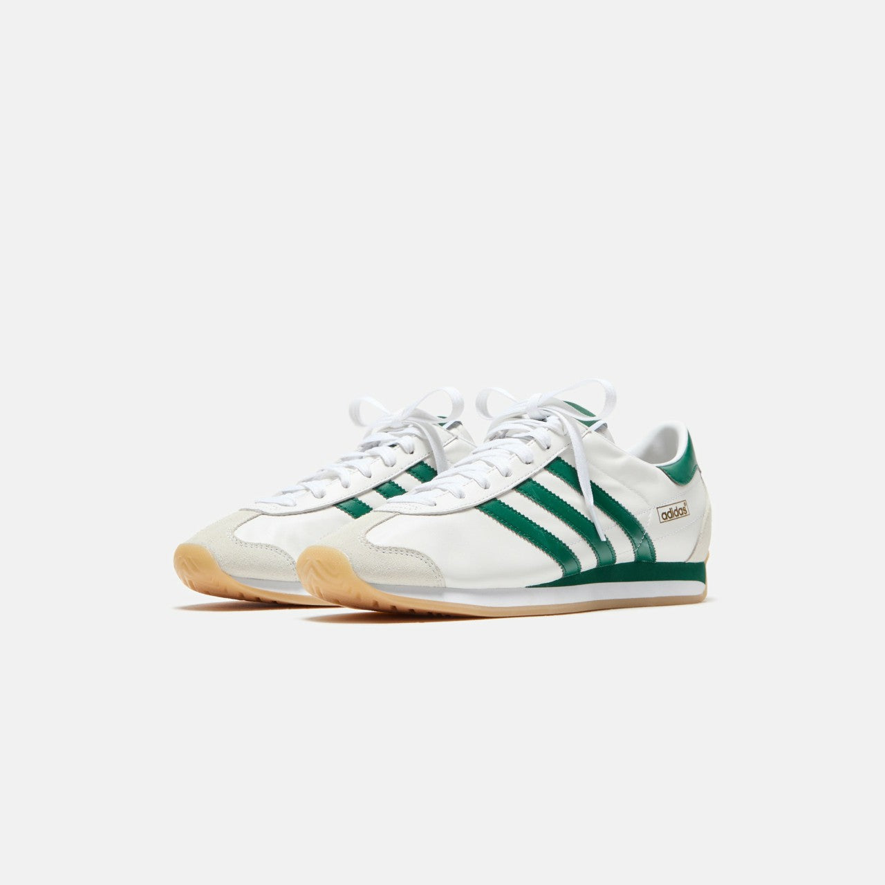 Men Kith adidas Country Japan - Cloud White / Collegiate Green / Crystal White
