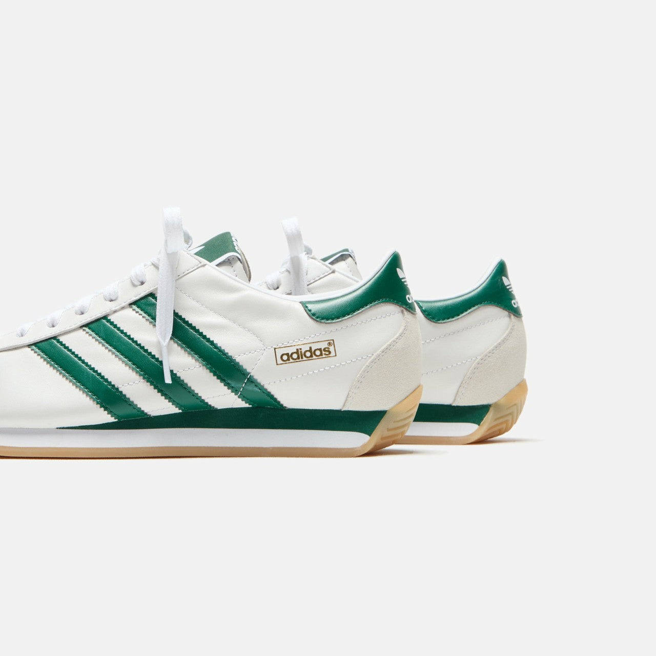 Men Kith adidas Country Japan - Cloud White / Collegiate Green / Crystal White