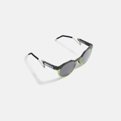 Men Kith Oakley HSTN Metal - Matte Olive Ink / Transparent Fern