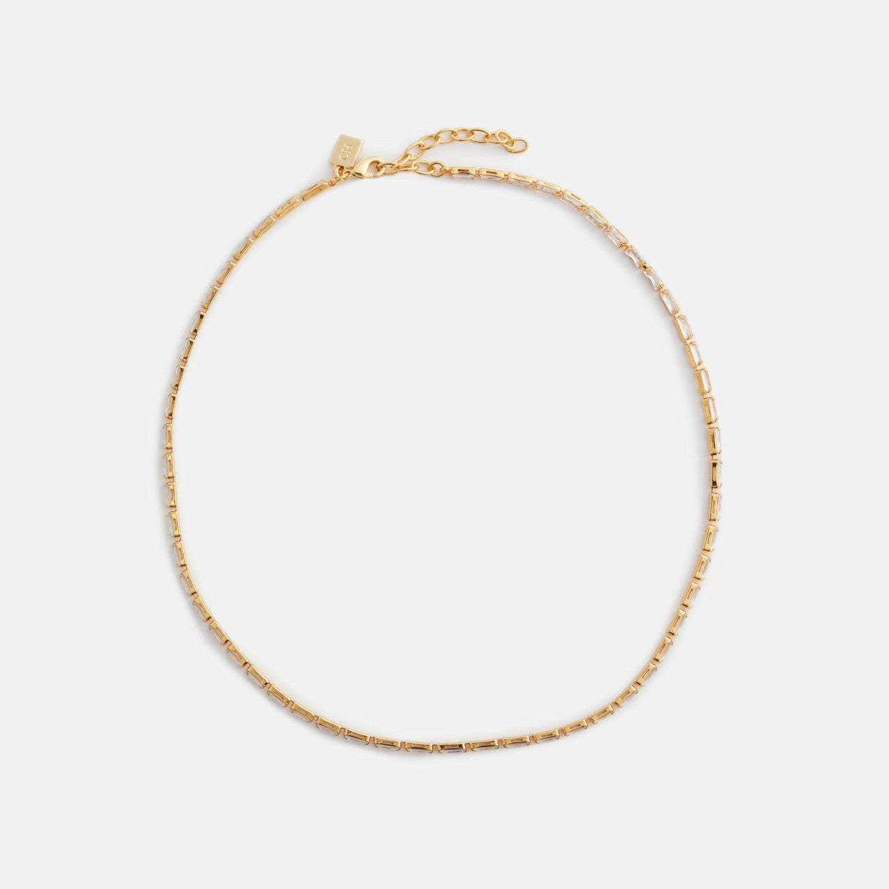 Women Kith Crystal Haze Mini Baguette Choker - Clear