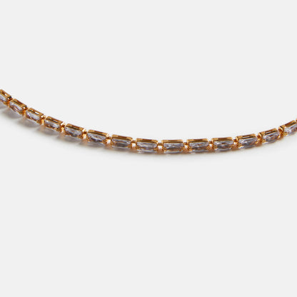 Women Kith Crystal Haze Mini Baguette Choker - Clear