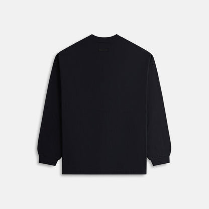 Men Kith Essentials Heavy Long Sleeve Tee - Black