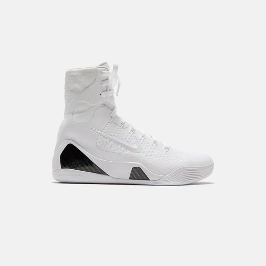Men|Women Kith Nike Kobe 9 Elite High Protro - White / White / White
