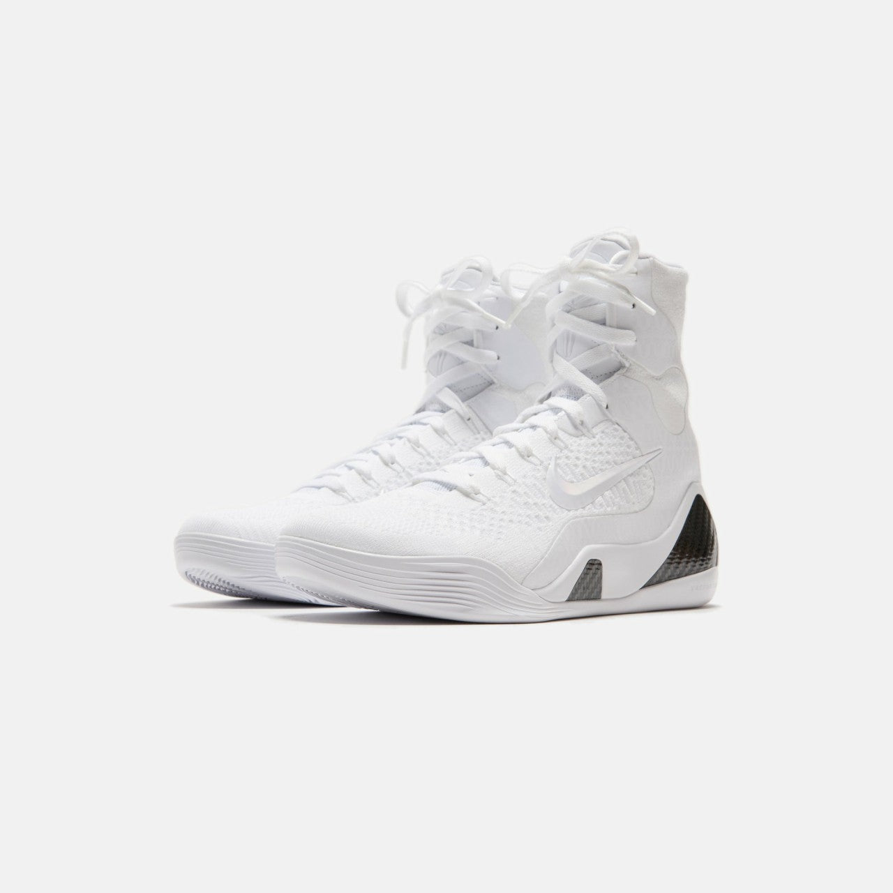 Men|Women Kith Nike Kobe 9 Elite High Protro - White / White / White