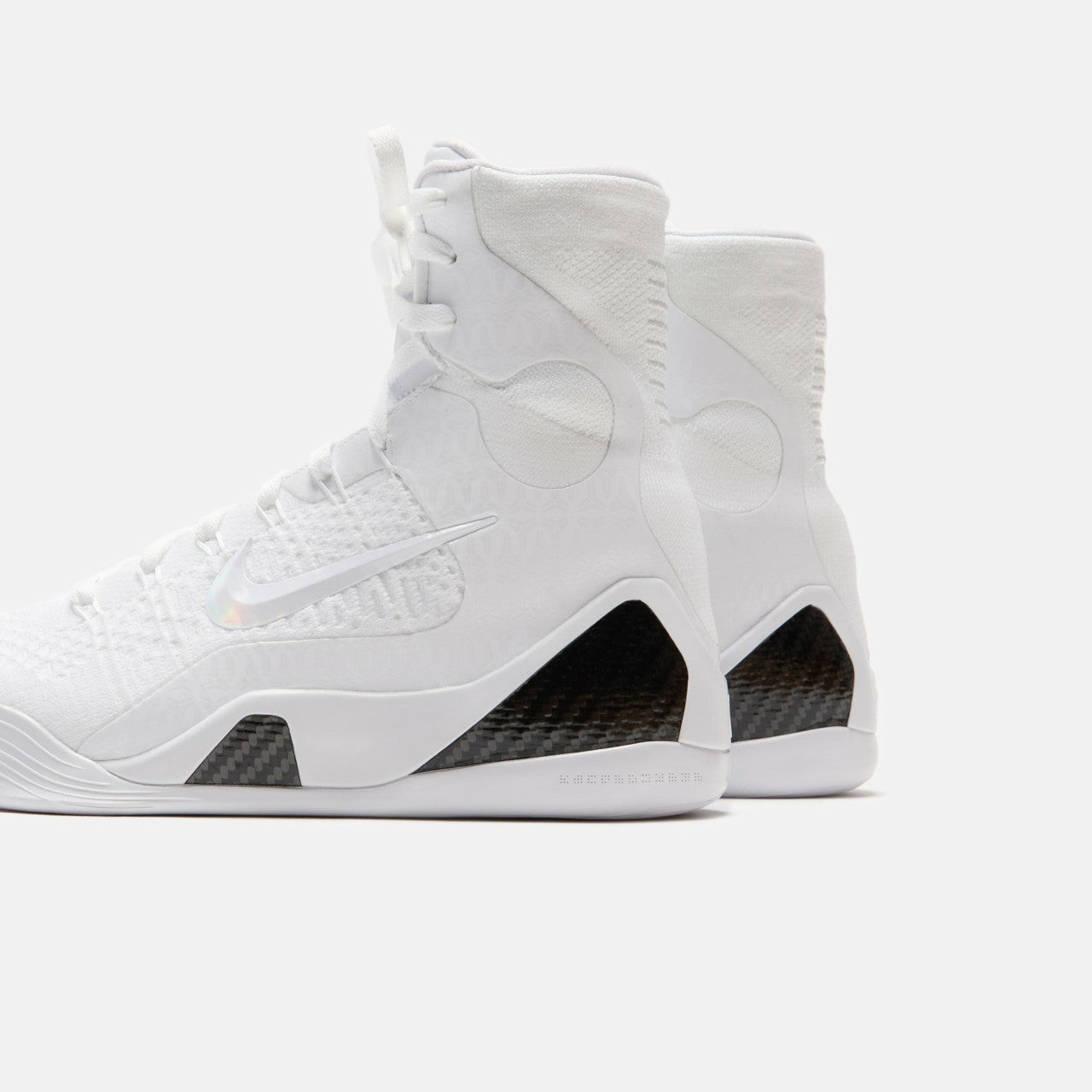 Men|Women Kith Nike Kobe 9 Elite High Protro - White / White / White