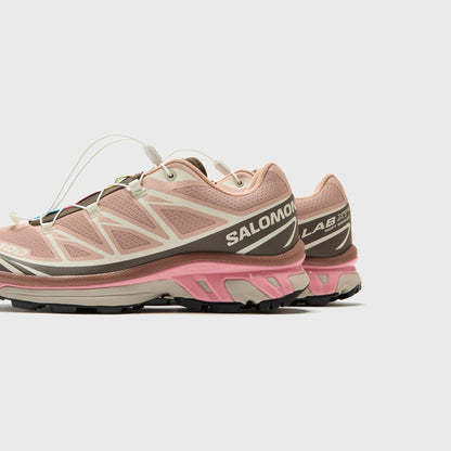 Men Kith Salomon XT-6 - Mahogany Rose / Earth Brown / Flamingo Pink
