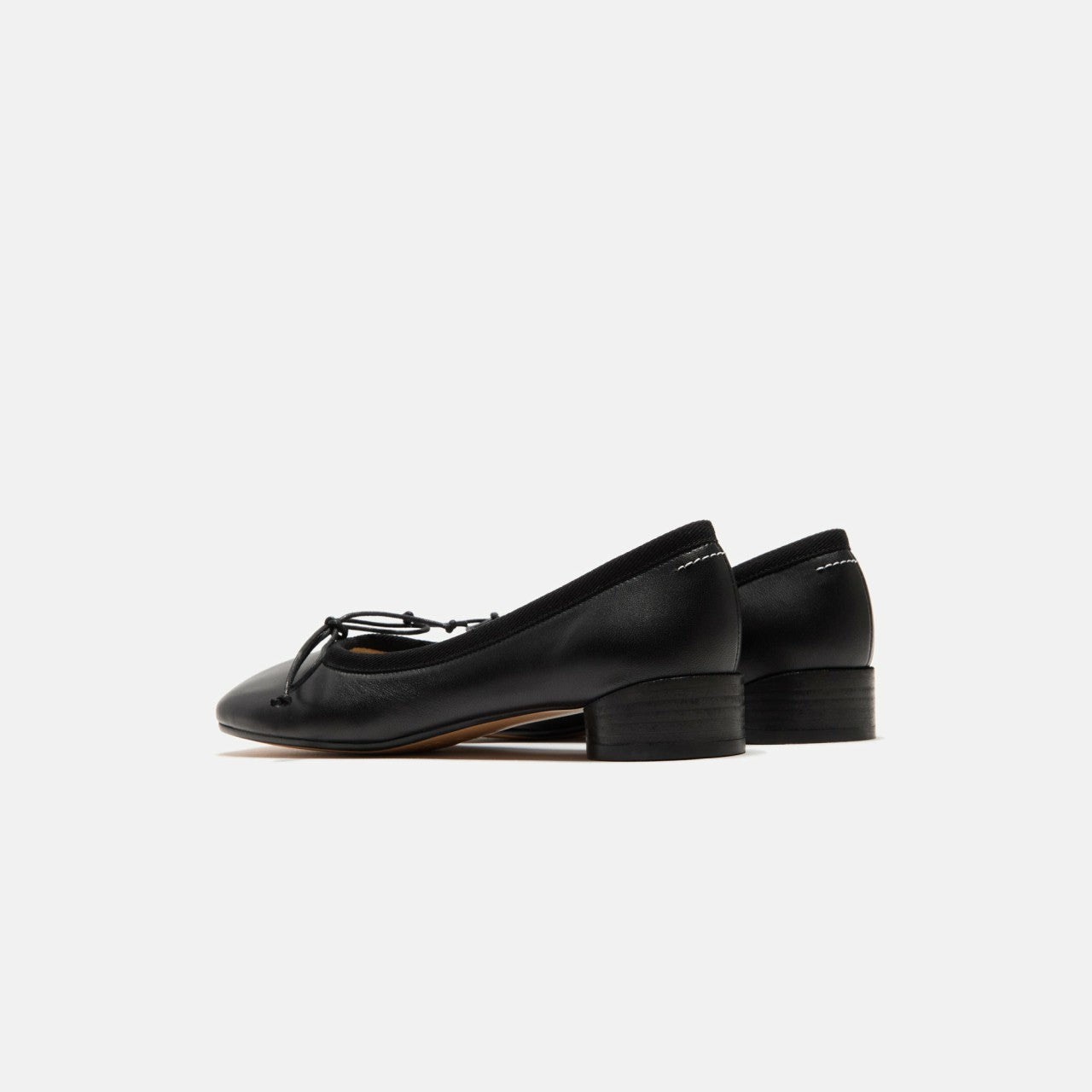 Women Kith MM6 Maison Margiela Ballet Shoe - Black