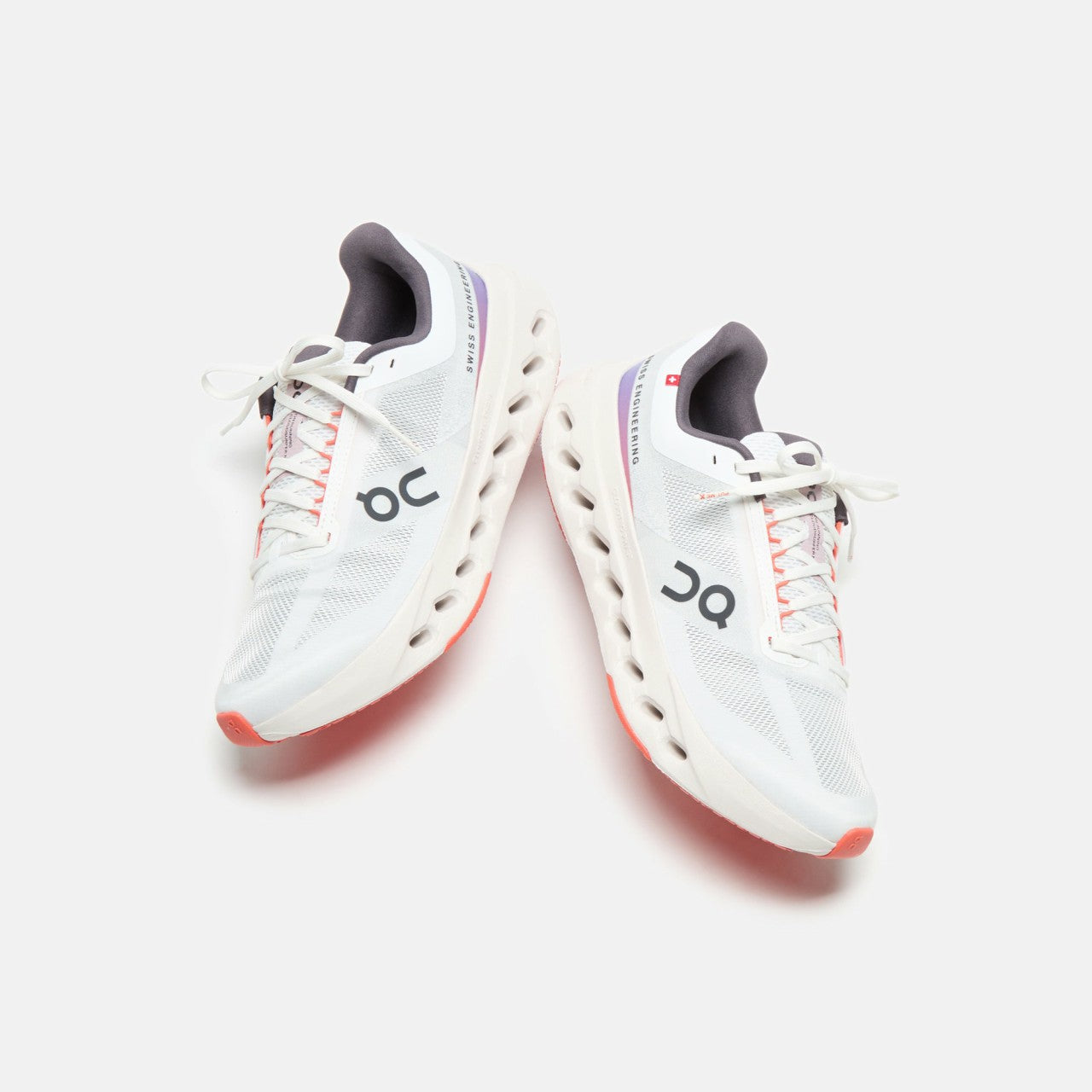 Men Kith On Running Cloudsurfer - Next White / Flame