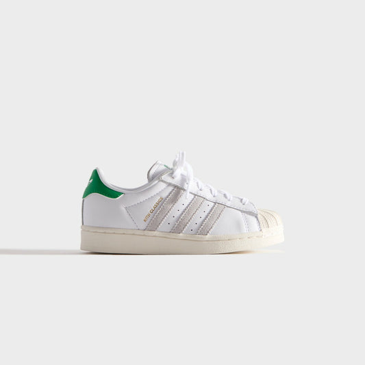 Kids Kith Kith Kids Classics for adidas Originals PS Superstar - White / Fairway