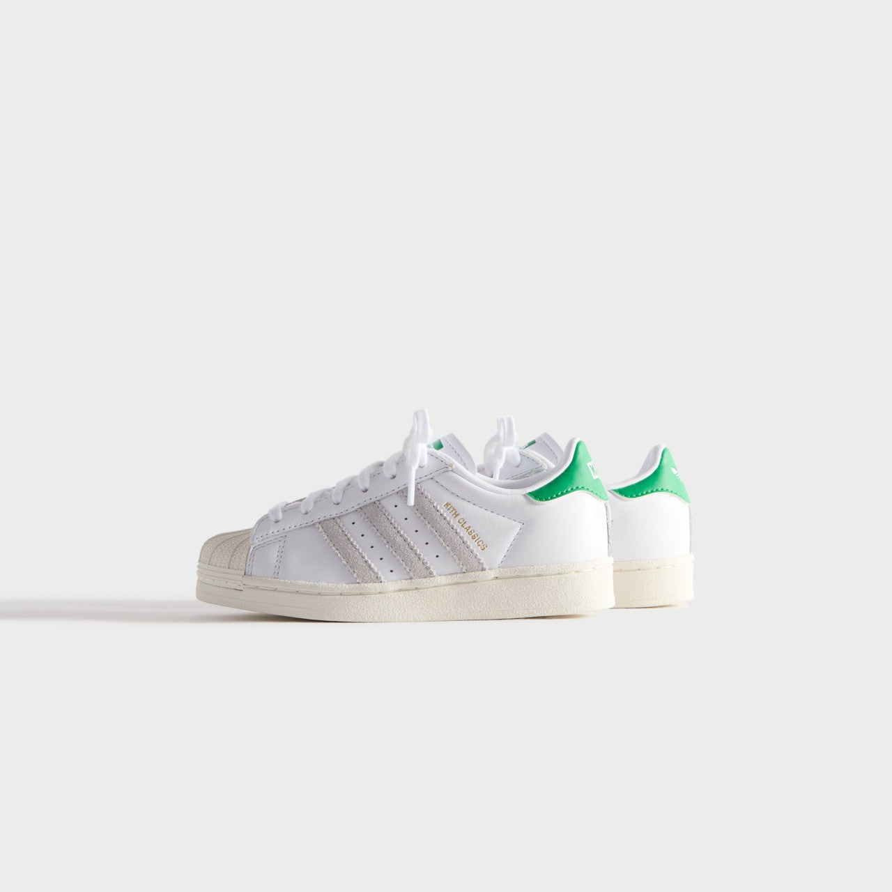 Kids Kith Kith Kids Classics for adidas Originals PS Superstar - White / Fairway