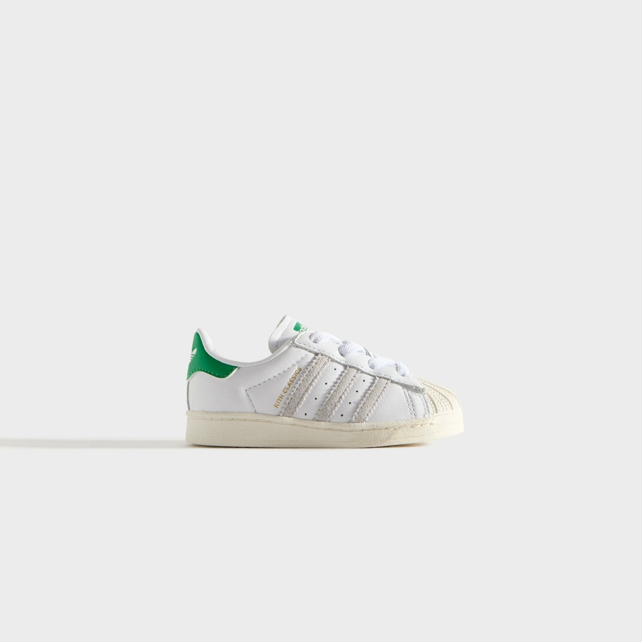 Kids Kith Kith Kids Classics for adidas Originals TD Superstar - White / Fairway
