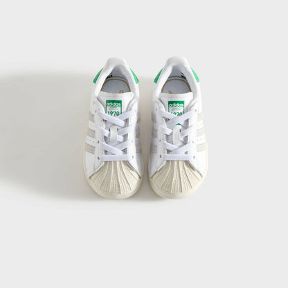Kids Kith Kith Kids Classics for adidas Originals TD Superstar - White / Fairway