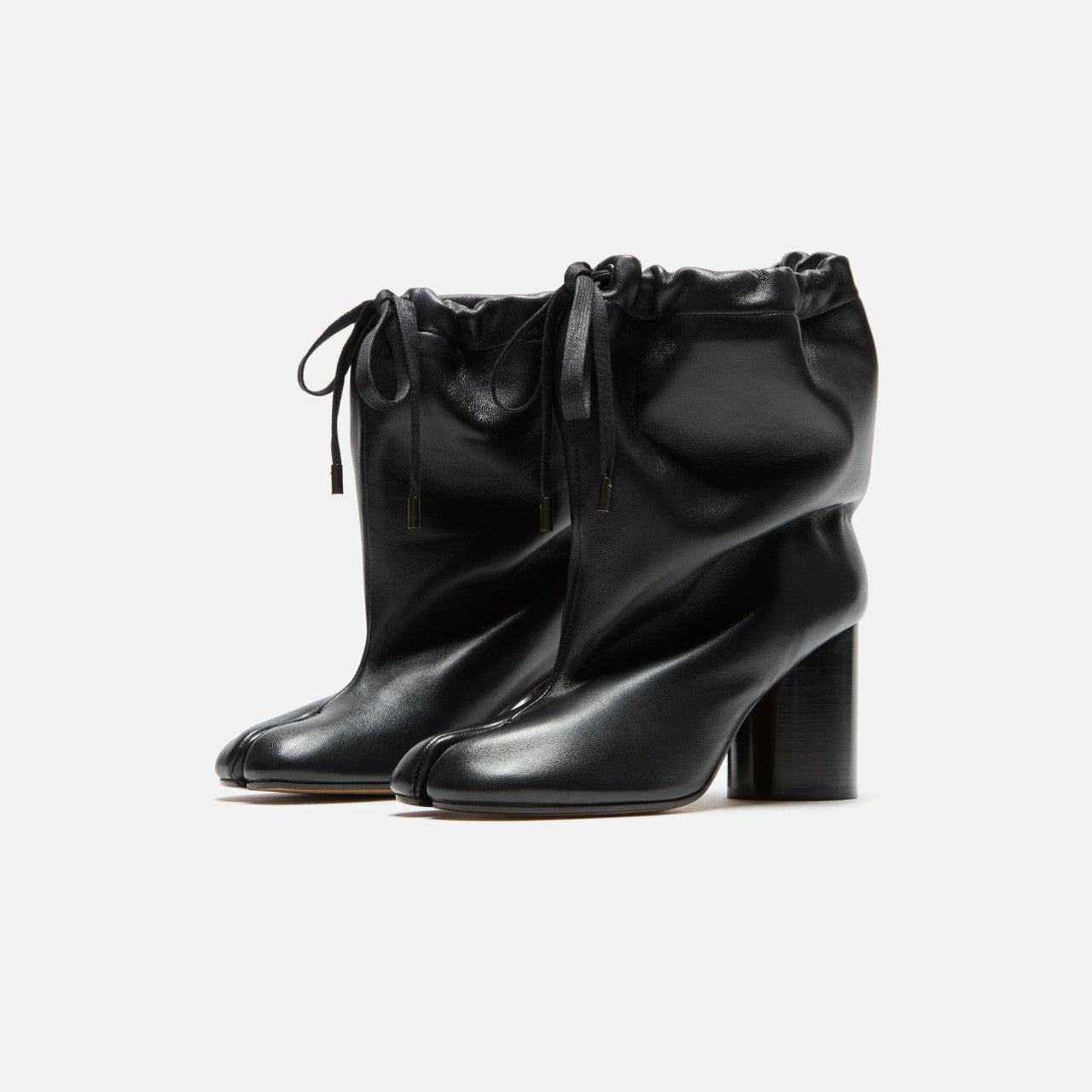 Men|Women Kith Maison Margiela WMNS Drawstring Tabi Ankle Boot - Black