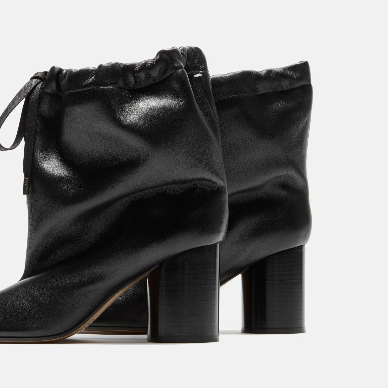 Men|Women Kith Maison Margiela WMNS Drawstring Tabi Ankle Boot - Black