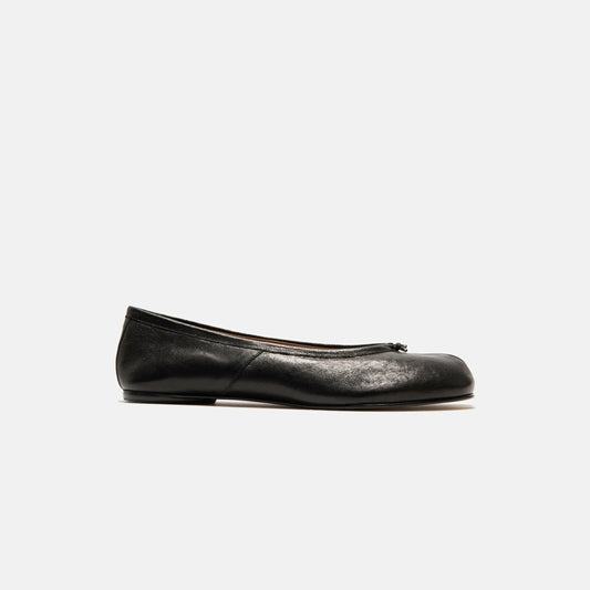 Women Kith Maison Margiela WMNS Tabi Ballerina Flat - Black