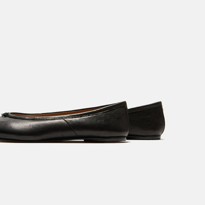 Women Kith Maison Margiela WMNS Tabi Ballerina Flat - Black