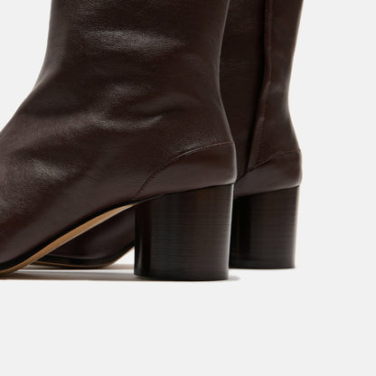 Men|Women Kith Maison Margiela WMNS Tabi Ankle Boots - Chic Brown