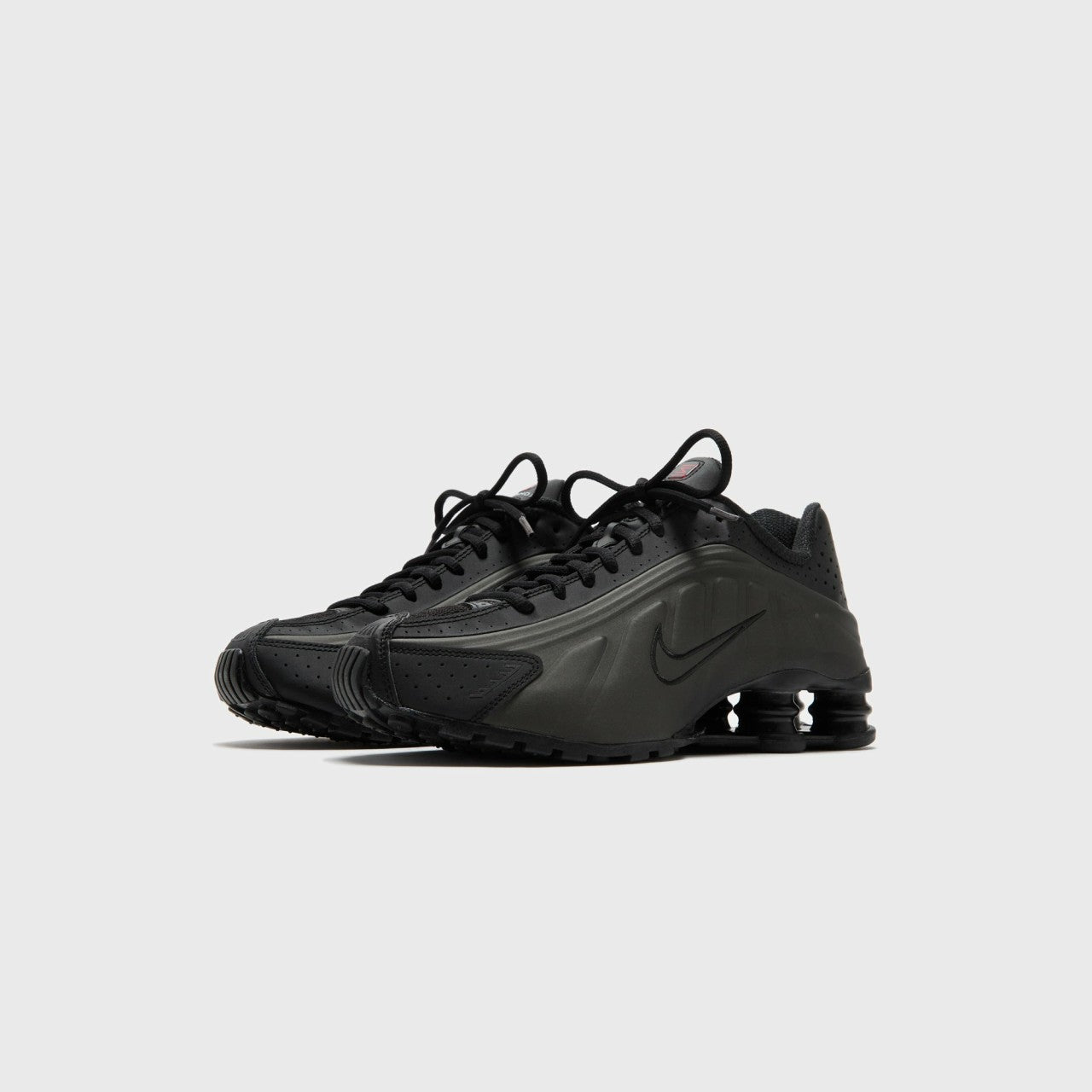 Men Kith Nike Shox R4 - Black / Black / Black / Bright Crimson