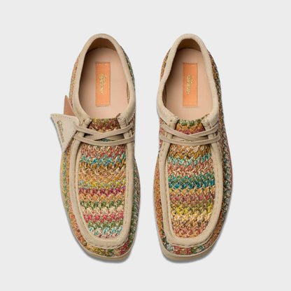 Men Kith Clarks Wallabee Raffia - Multicolor