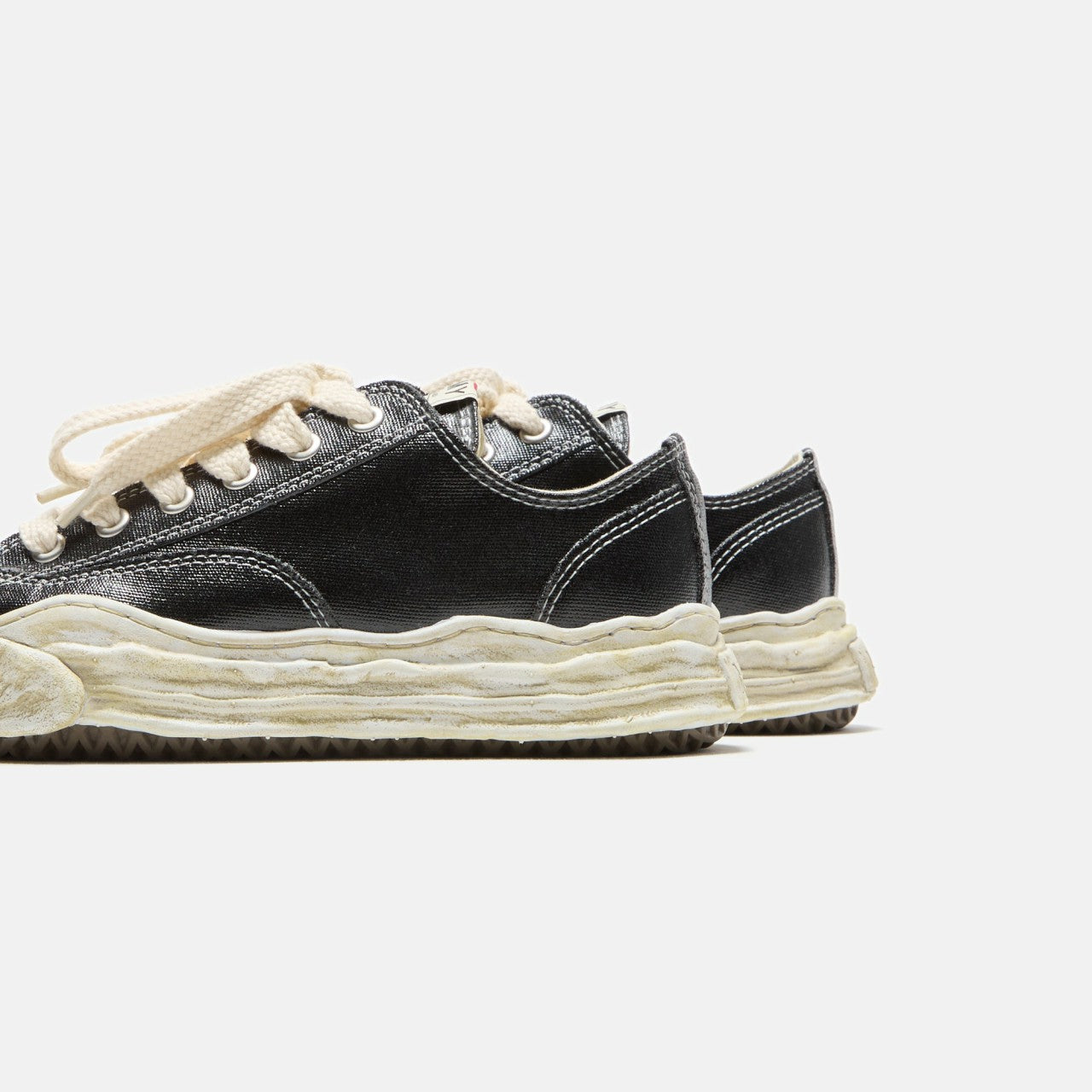 Men Kith Mihara Yasuhiro Hank Original Sole Low Top - Silicone Coating / Black