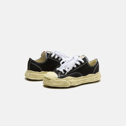 Men Kith Mihara Yasuhiro Hank Original Sole Low Top - Garment Dyed Black