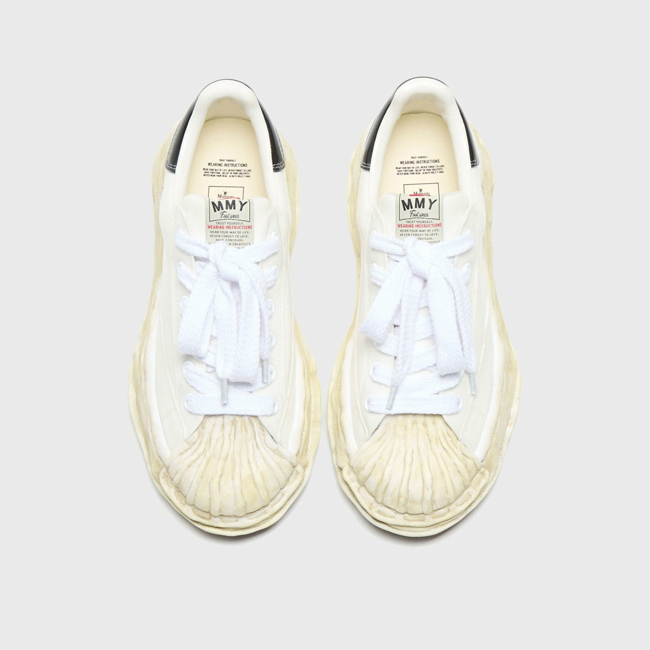 Men Kith Mihara Yasuhiro Blakey Low Original Sole - White