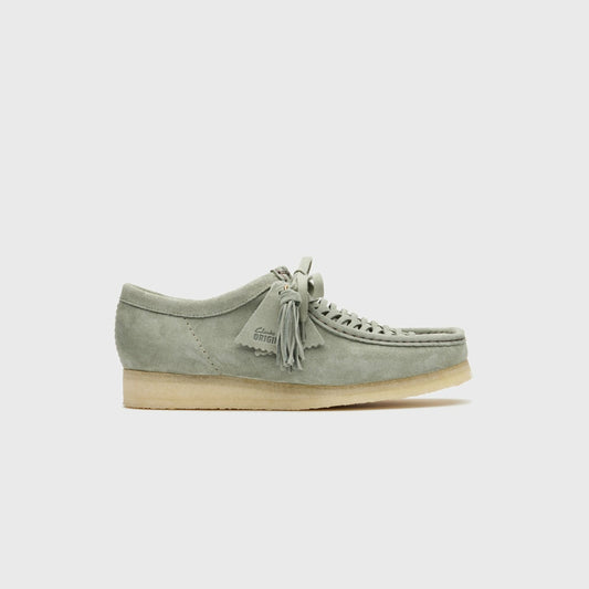 Men Kith Clarks Wallabee Weave - Sage Suede
