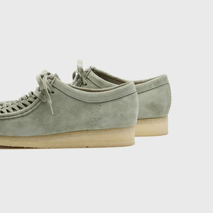 Men Kith Clarks Wallabee Weave - Sage Suede
