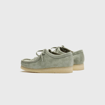 Men Kith Clarks Wallabee Weave - Sage Suede
