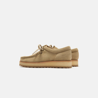 Men Kith Clarks Wallabee Scout Suede - Dark Sand