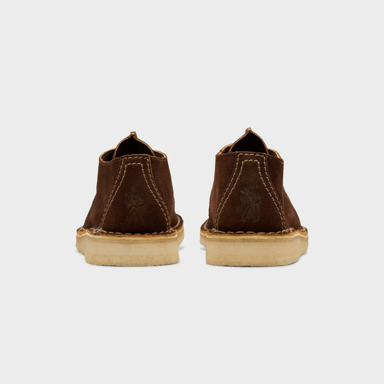 Men Kith Clarks Desert Trek - Brown / Chestnut Suede