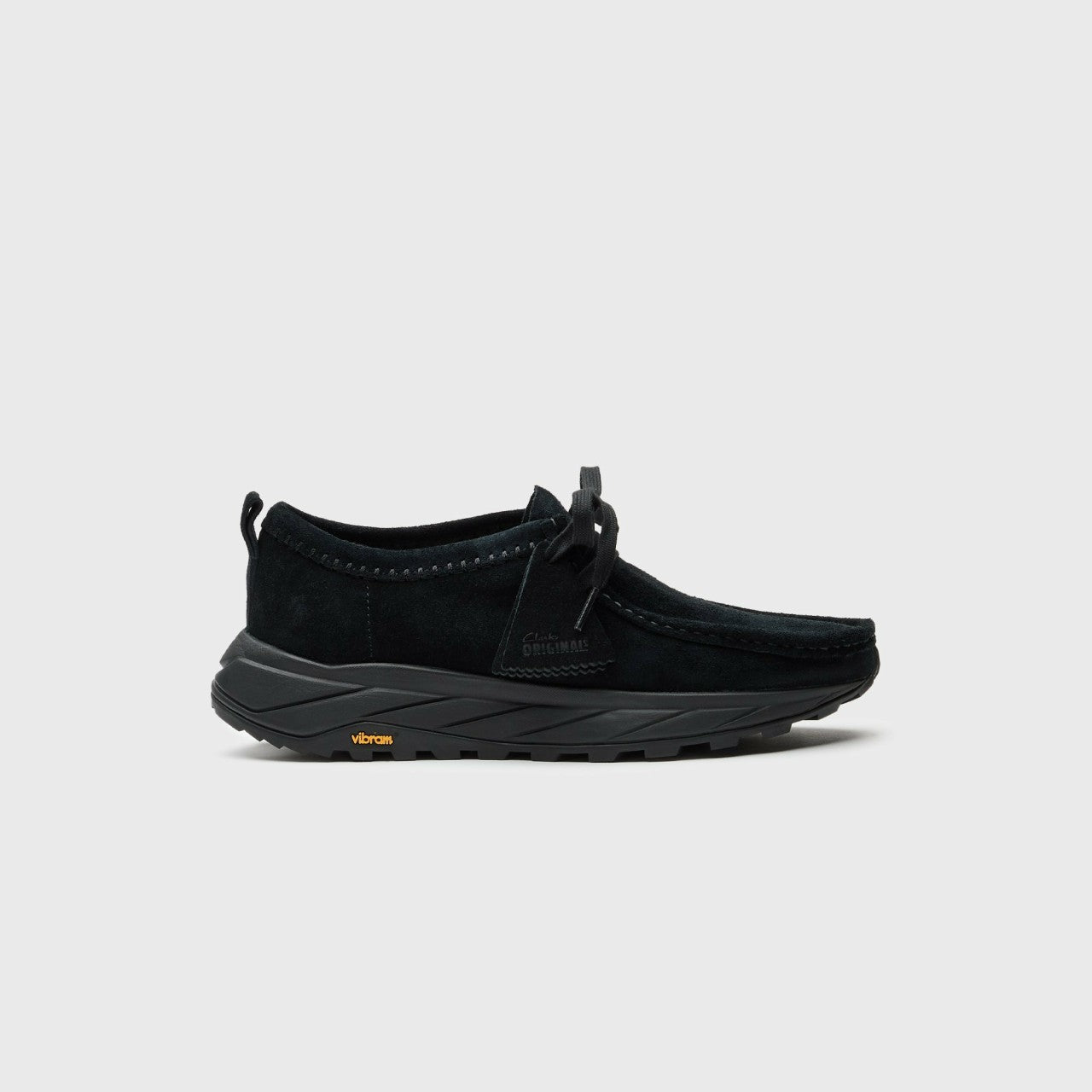 Men Kith Clarks Walla Eden Lo Suede - Black