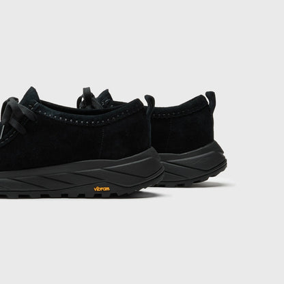 Men Kith Clarks Walla Eden Lo Suede - Black