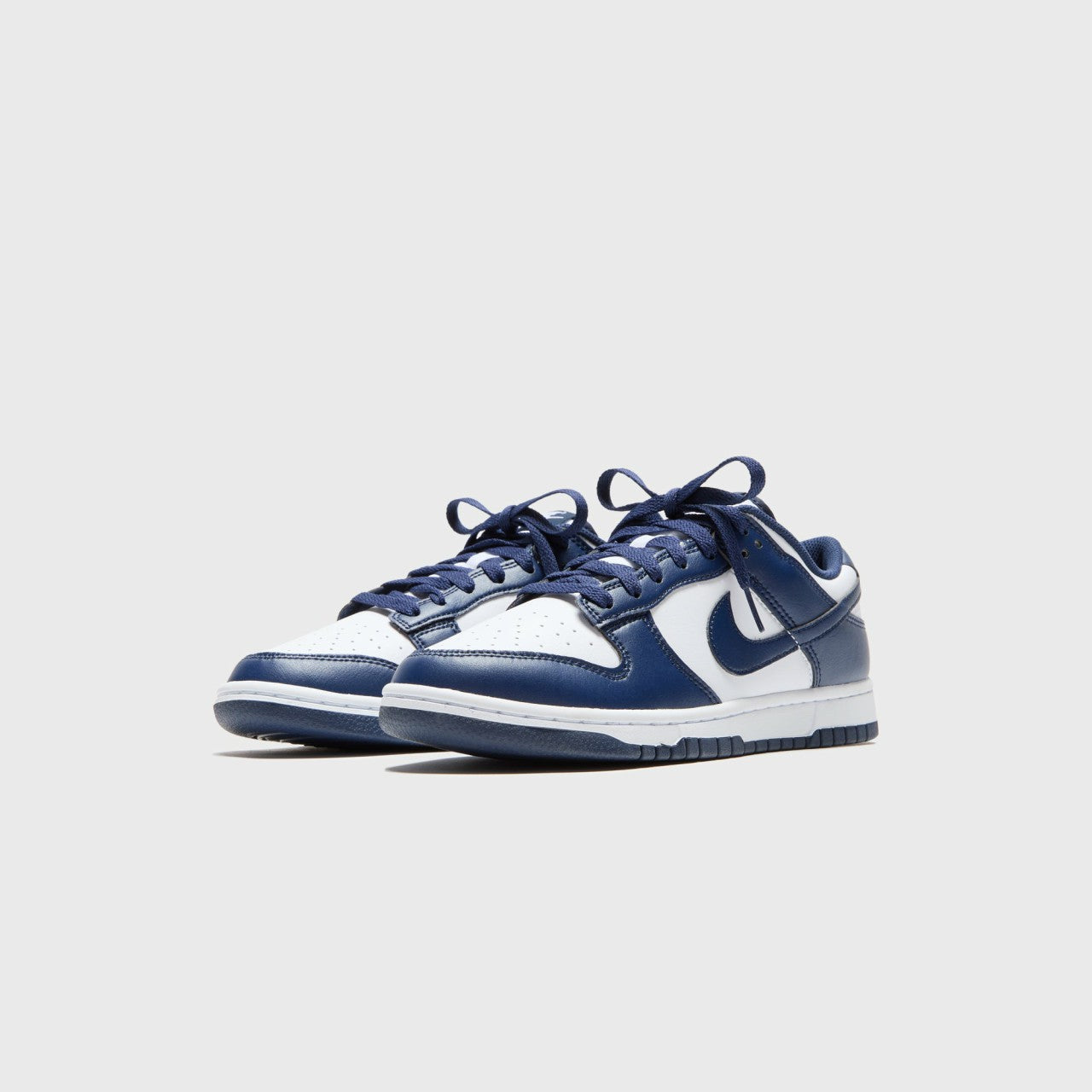 Men Kith Nike Dunk Low Retro - White / Midnight Navy / White