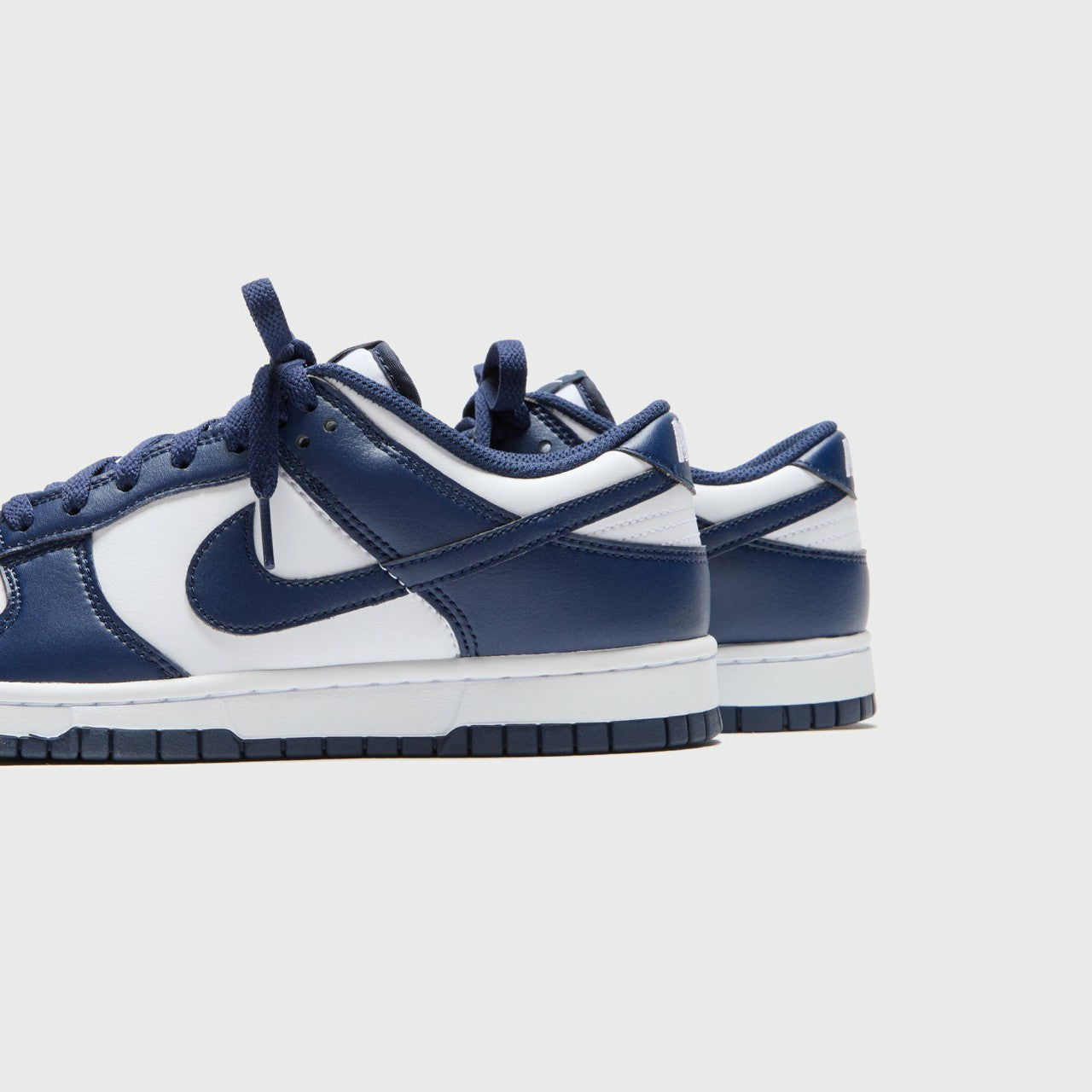 Men Kith Nike Dunk Low Retro - White / Midnight Navy / White