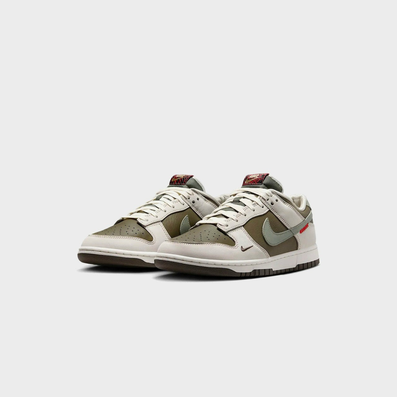 Men Kith Nike Dunk Low - Medium Olive / Jade Horizon / Sail / Ironstone