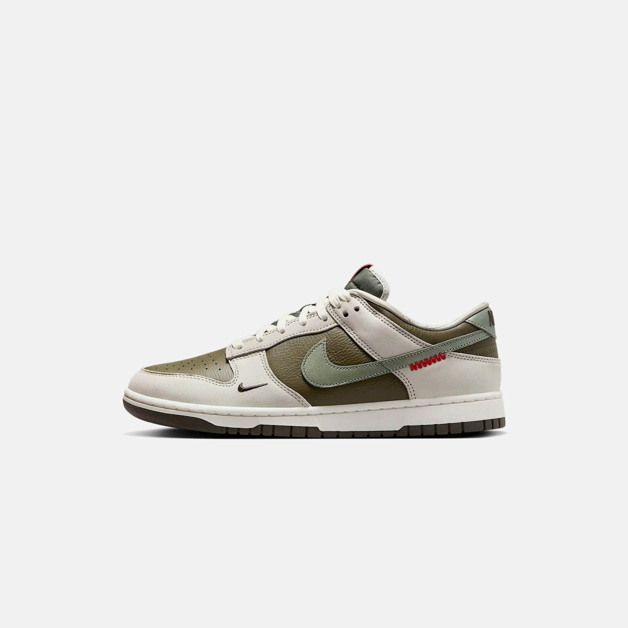 Men Kith Nike Dunk Low - Medium Olive / Jade Horizon / Sail / Ironstone