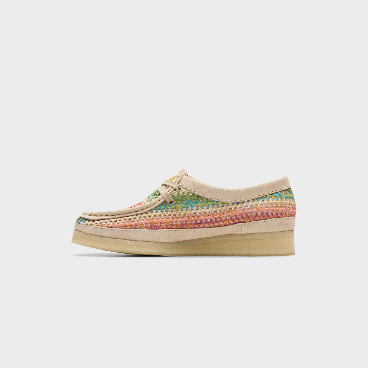 Men|Women Kith Clarks Wallabee - Multicolor Raffia
